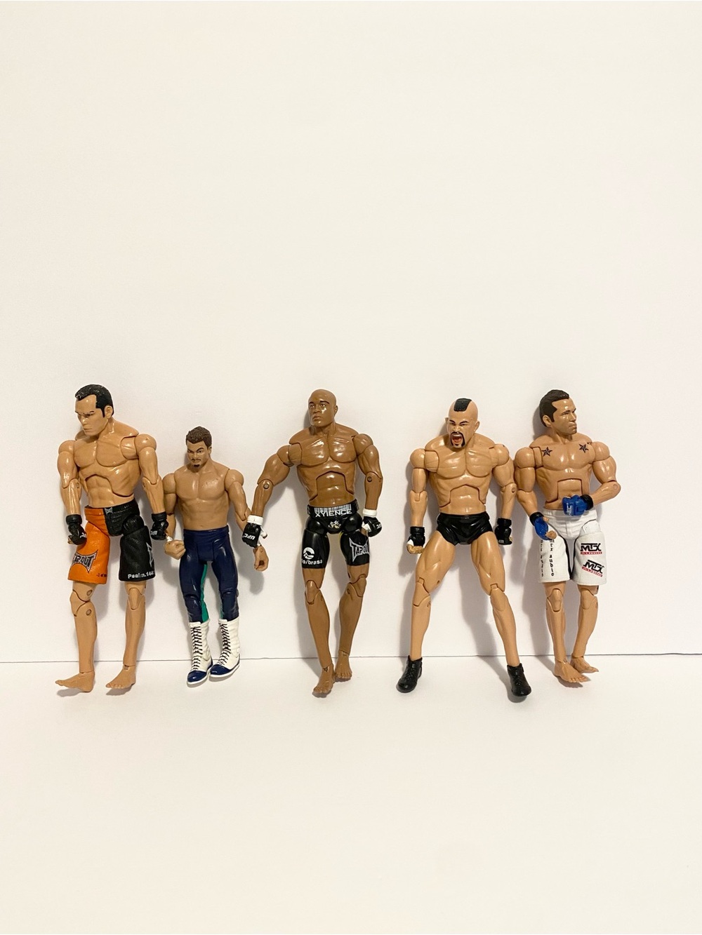 UFC Jakks Pacific Figure Set Varner Liddell Silva Spider Franklin WWE Primo Toys